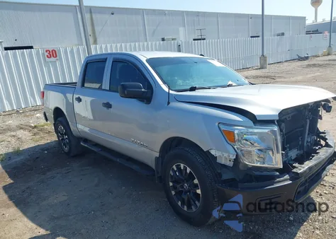 2019 Nissan Titan S из США, поврежденный, VIN 1N6AA1EK4KN507777